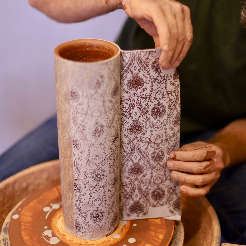Ceramic artist Forrest Middleton