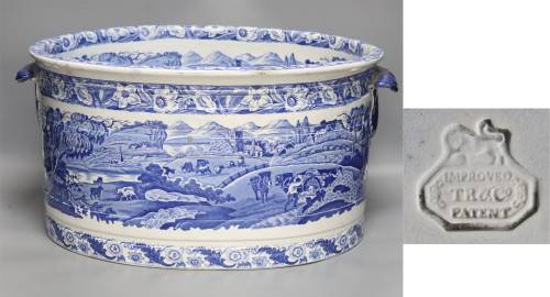 PRE 1850s SCOTTISH TRANSFER PRINTED WARES