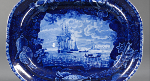 Cape Coast Castle On The Gold Coast Africa