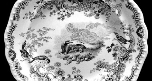 Skunks on Transferware