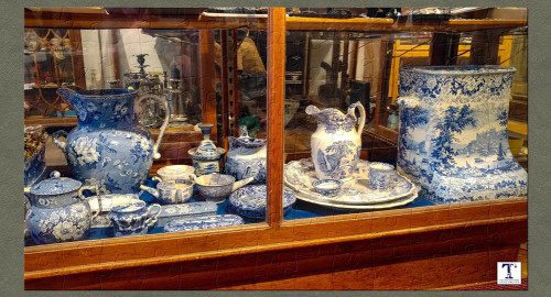 Taos Antique Shop Transferware