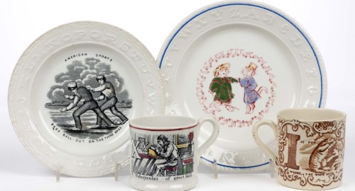 Davida and Irving Shipkowitz collection of children’s ABC ware